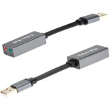 Pārejas savienojums USB 2.0 - audio, Telecom TA313U
