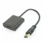 Adaptateur USB A (M) - HDMI (F), Cablexpert A-USB3-HDMI-02