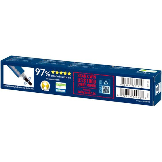 pâte thermique Arctic MX-4 Thermal Compound 2019 Edition (45 g) - ACTCP00024A - photo 3