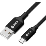 Kabelis USB - microUSB, 1.5m, Greenconnect GCR-52476