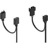 Korpusa dzesētājs Fractal Design Aspect 14 RGB PWM Black Frame (FD-F-AS1-1405)