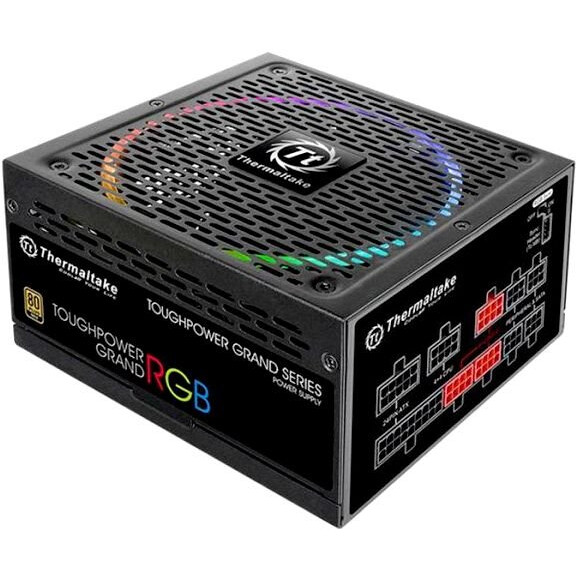 Barošanas bloks 850W Thermaltake ToughPower Grand RGB Sync (PS-TPG-0850FPCGEU-S) - foto 3