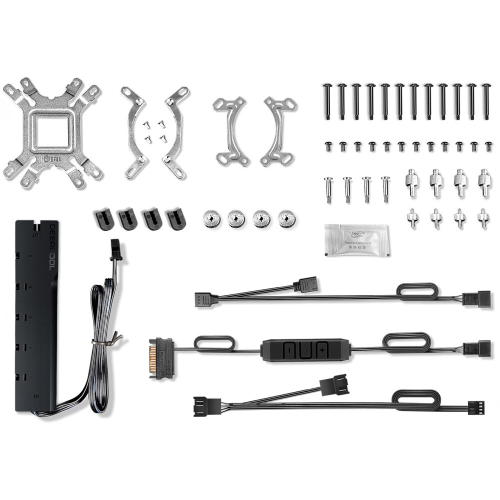 Šķidruma dzesēšanas sistēma DeepCool Gammaxx L360 A-RGB - DP-H12CF-GL360-ARGB - foto 5