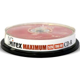Disks CD-R Mirex 700Mb 52x Maximum Cake Box (10pcs) (201267)