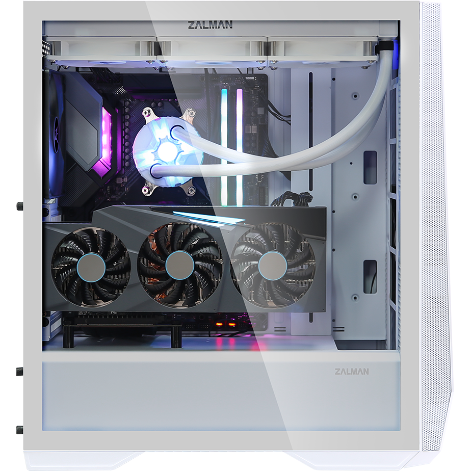 Datoru korpuss Zalman Z9 Iceberg White - foto 3