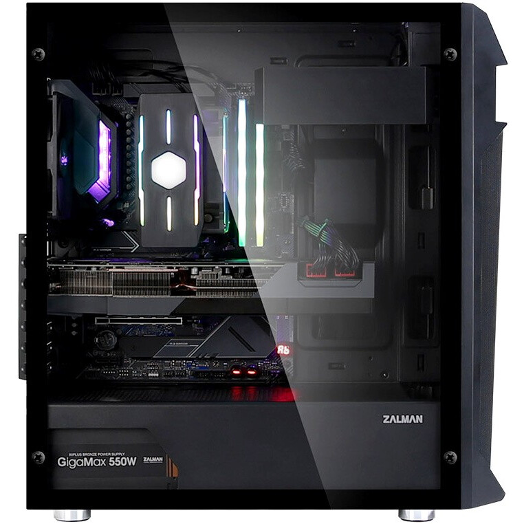 Datoru korpuss Zalman Z1 Plus Black - foto 3