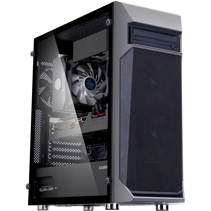 Datoru korpuss Zalman Z1 Plus Black - foto 4