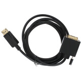 Kabelis DisplayPort (M) - DVI (M), 1.8m, Telecom TA668-1.8M