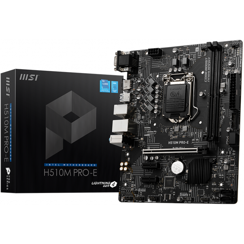 Pamatplate MSI H510M PRO-E - foto 4