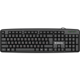 Tastatūra Defender Astra HB-588 Black (45588)