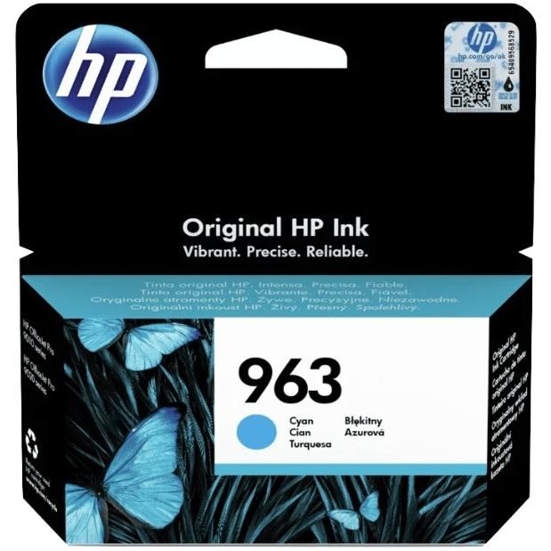 cartouche HP 3JA23AE (№963) Cyan