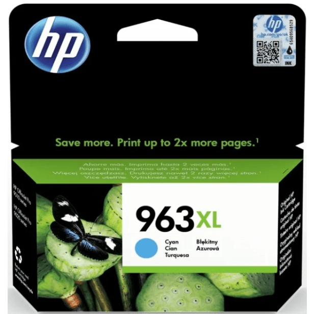 cartouche HP 3JA27AE (№963XL) Cyan
