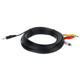 Kabelis 3.5 Jack (M) - 3xRCA (M), 5m, Telecom TAV4545-5M