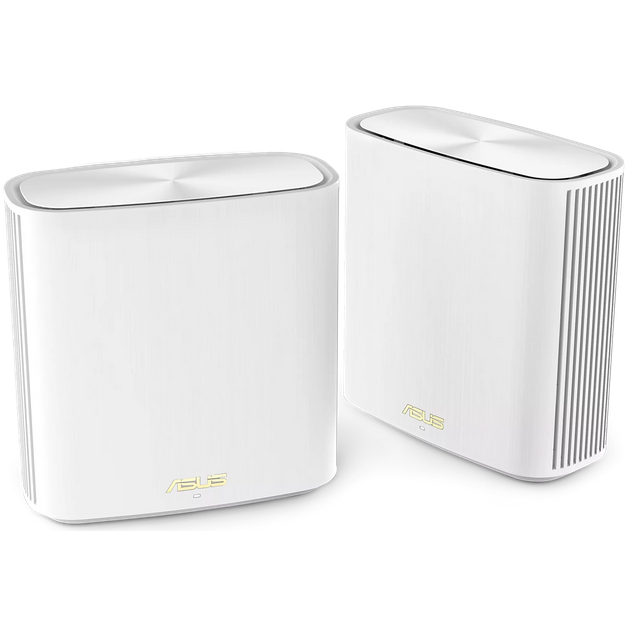 Tīkla maršrutētājs ASUS ZenWiFi XD6 White (2pcs) - XD6 (W-2-PK)