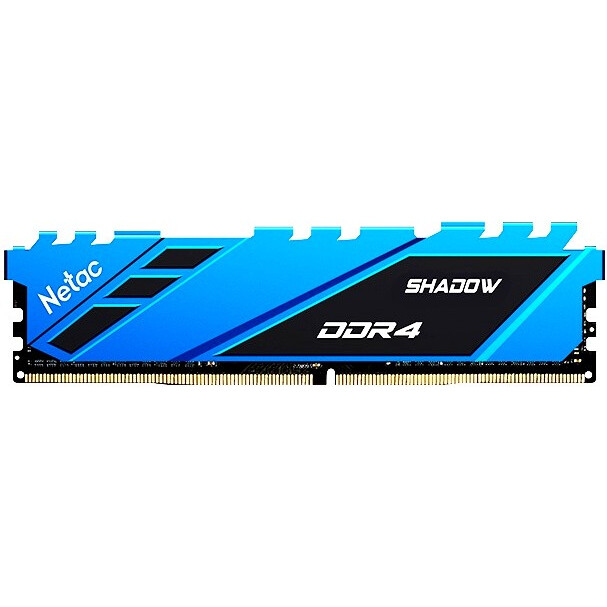 Operatīvā atmiņa 8Gb DDR4 3200MHz Netac Shadow Blue (NTSDD4P32SP-08B)