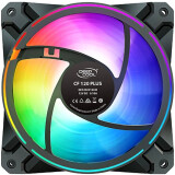 Korpusa ventilators DeepCool CF120 Plus 3 in 1 RGB (DP-F12-AR-CF120P-3P)