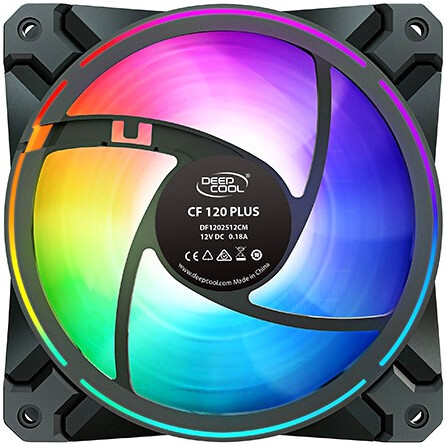 Korpusa ventilators DeepCool CF120 Plus 3 in 1 RGB - DP-F12-AR-CF120P-3P - foto 4