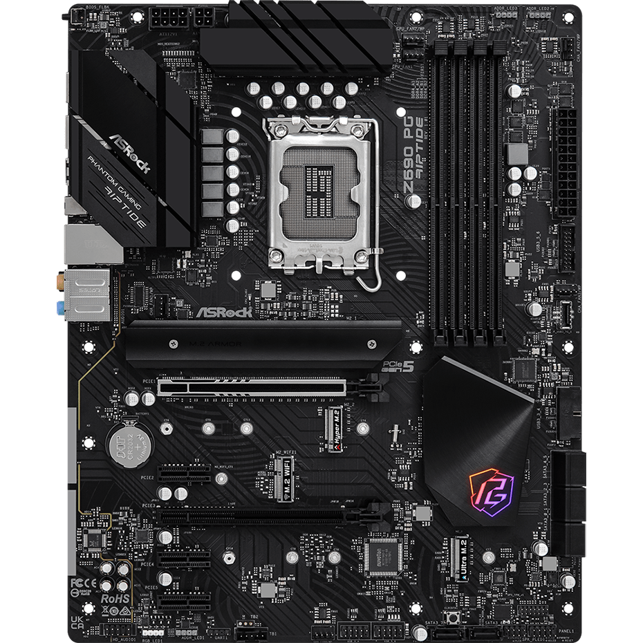 Pamatplate ASRock Z690 PG Riptide - foto 2