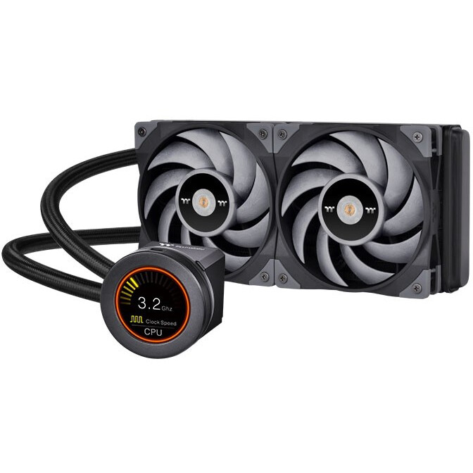 Système de refroidissement liquide Thermaltake TOUGHLIQUID Ultra 240 CPU AIO Liquid Cooler - CL-W322-PL12GM-A/CL-W322-PL12GM-B