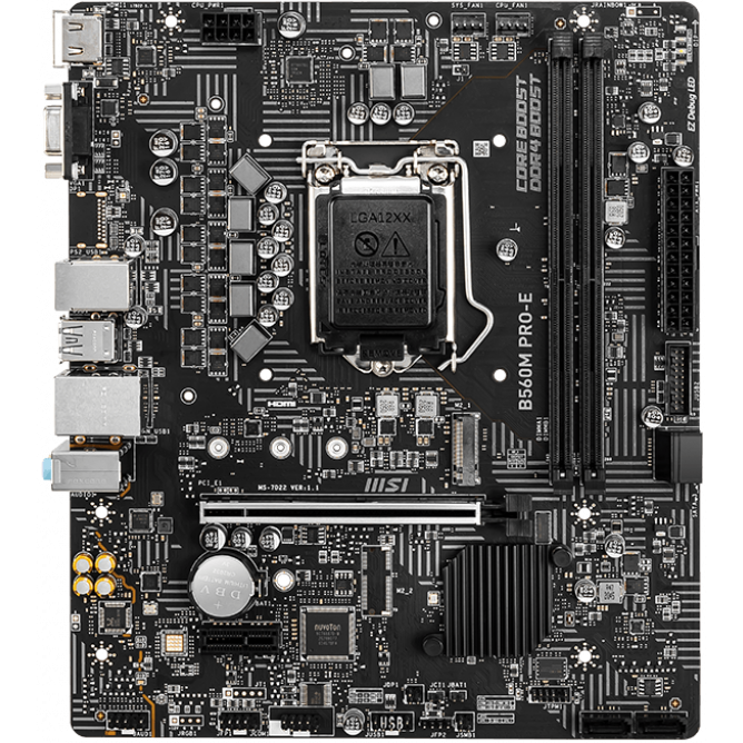 Pamatplate MSI B560M PRO-E