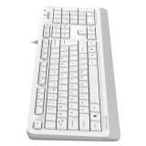 Tastatūra A4Tech Fstyler FKS10 White/Grey