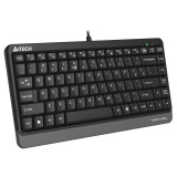 Tastatūra A4Tech Fstyler FKS11 Black/Grey