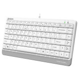 Tastatūra A4Tech Fstyler FKS11 White/Grey