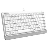 Tastatūra A4Tech Fstyler FKS11 White/Grey