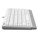Tastatūra A4Tech Fstyler FKS11 White/Grey