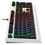 Tastatūra A4Tech Bloody B810RC White
