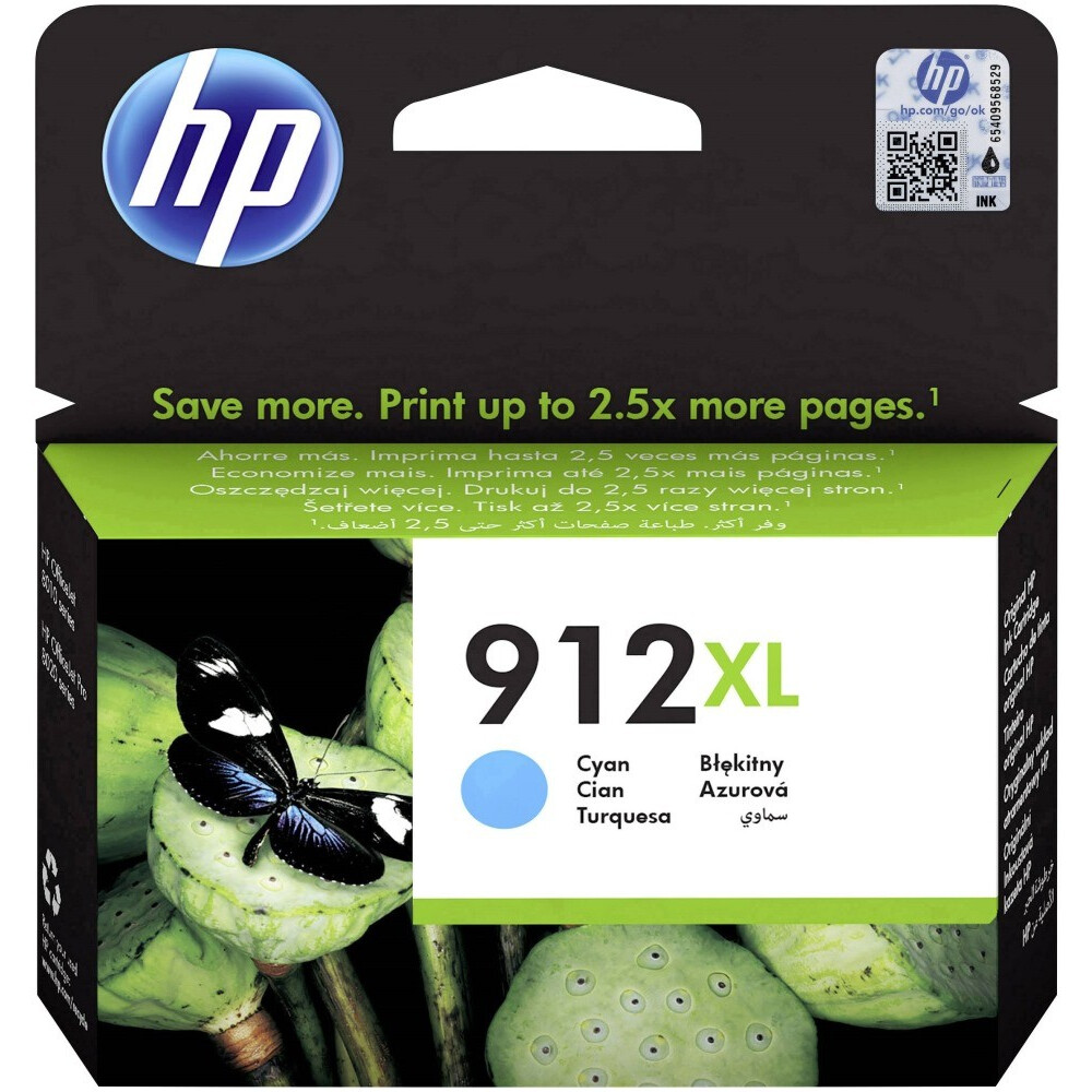 cartouche HP 3YL81AE (№912XL) Cyan