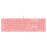 Tastatūra A4Tech Bloody B800 Pink/White