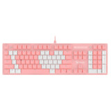 Tastatūra A4Tech Bloody B800 Pink/White