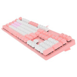 Tastatūra A4Tech Bloody B800 Pink/White