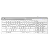 Tastatūra A4Tech Fstyler FK25 White/Grey