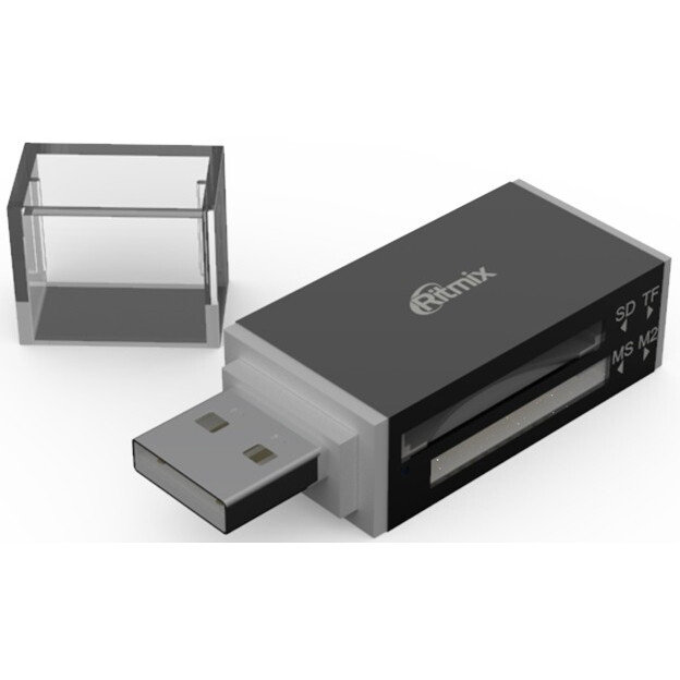 Karšu lasītājs Ritmix CR-2042 Black - foto 2