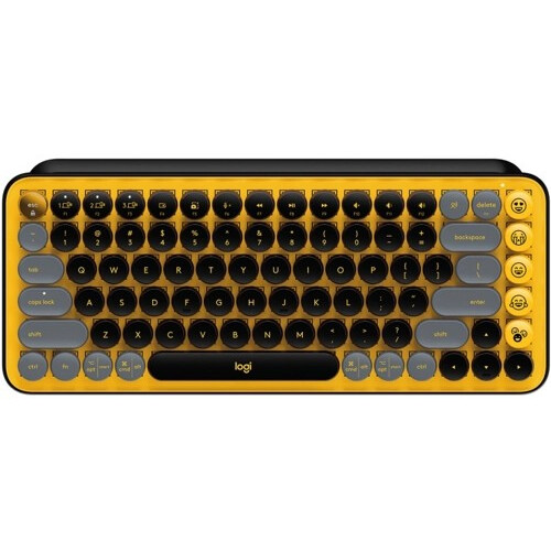 Tastatūra Logitech POP Keys Yellow (920-010716)