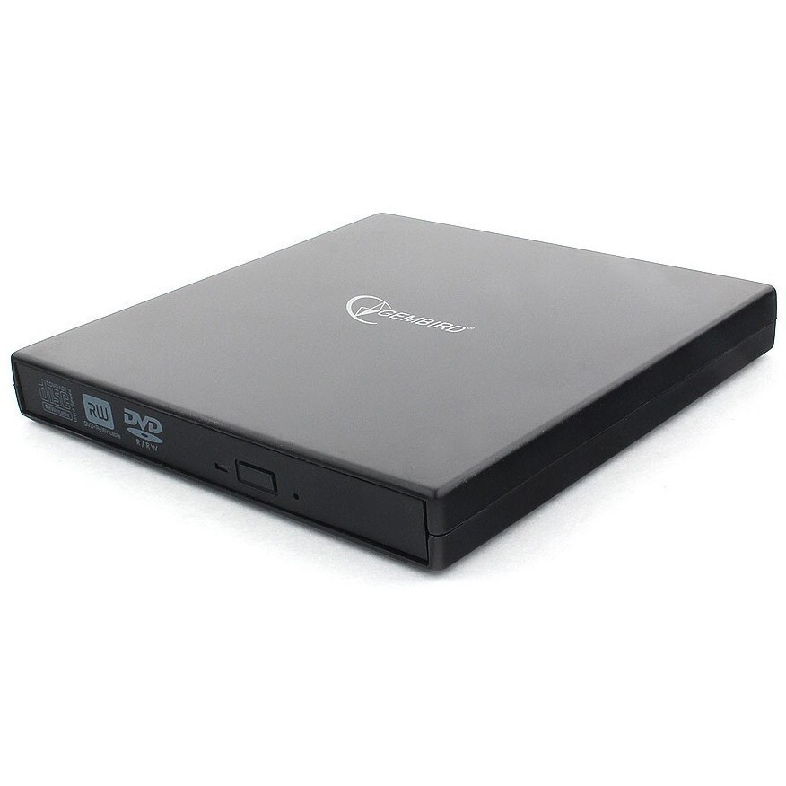 External optical drive Gembird DVD-USB-02 Black RTL