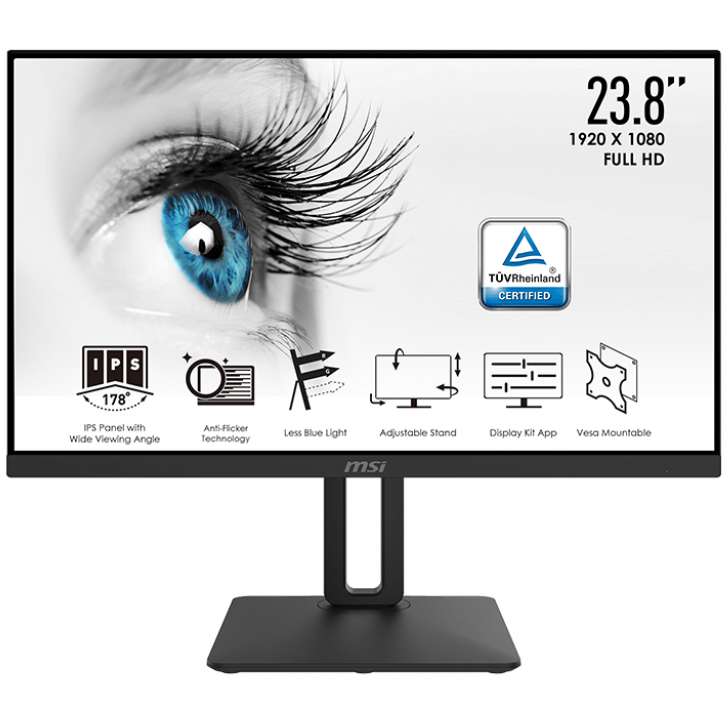 Écran MSI 24" Pro MP242P - 9S6-3PA1AT-056/9S6-3PA1AT-075