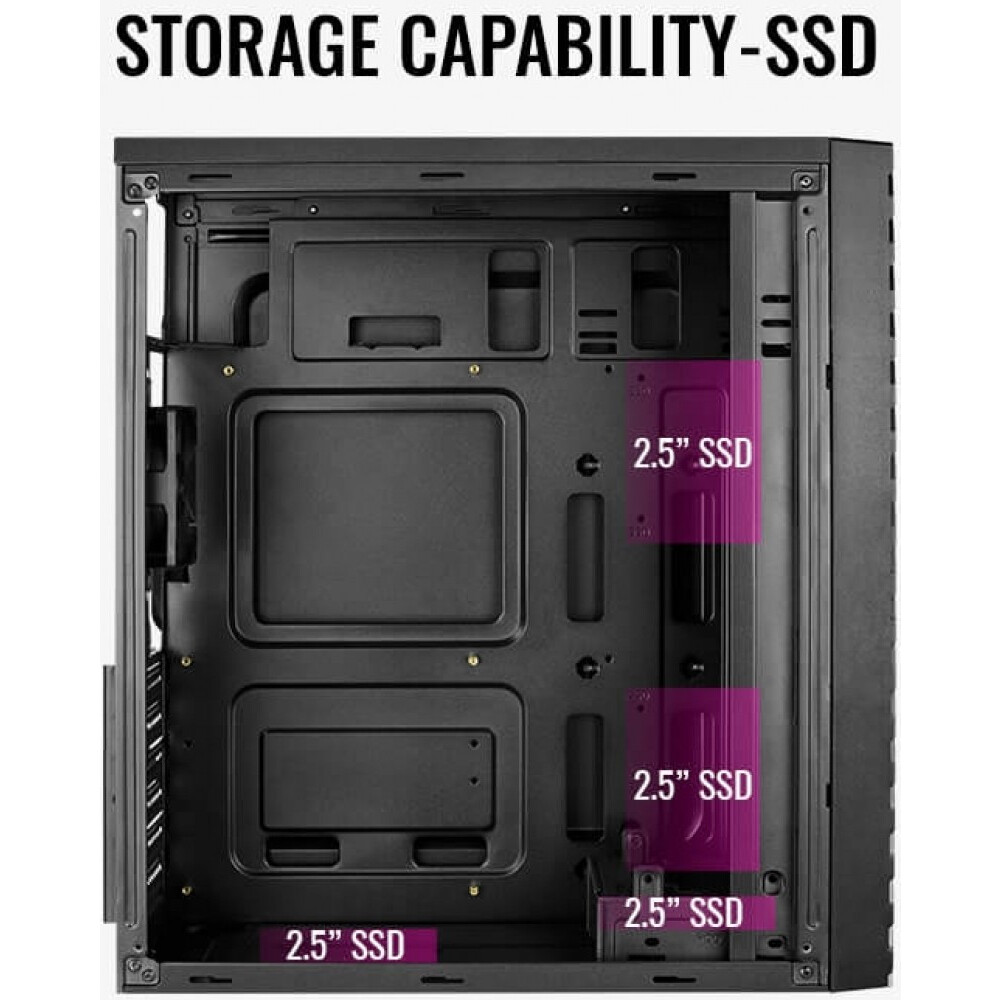 Boîtier AeroCool Streak Black - EN58573/ACCM-PV19012.11 - photo 5