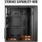 Boîtier AeroCool Streak Black - EN58573/ACCM-PV19012.11 - photo 6