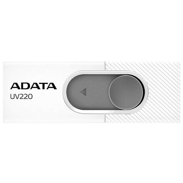 USB zibatmiņa ADATA UV220 32Gb White/Grey (AUV220-32G-RWHGY)