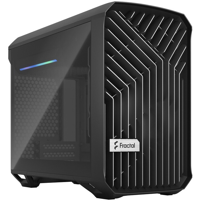 Datoru korpuss Fractal Design Torrent Nano Black TG Dark Tint - FD-C-TOR1N-01