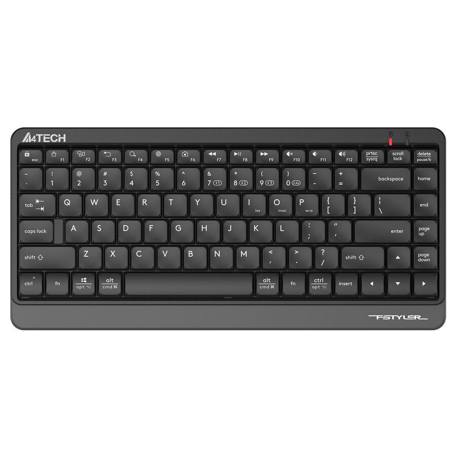 Tastatūra A4Tech Fstyler FBK11 Black/Grey