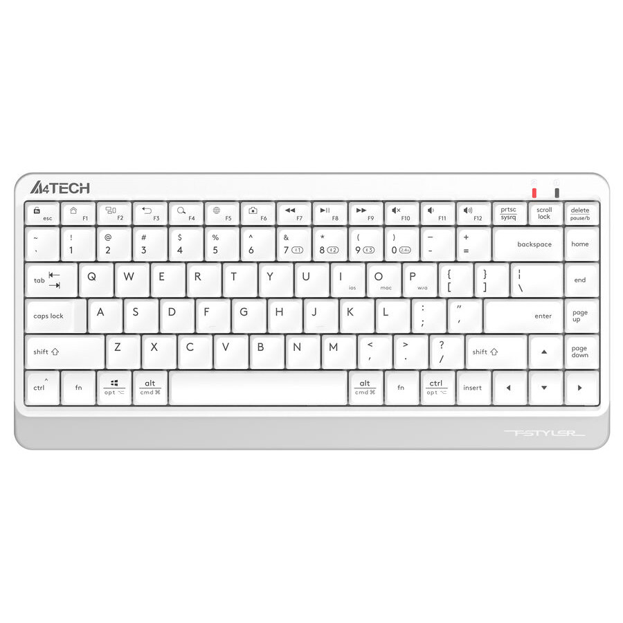 Tastatūra A4Tech Fstyler FBK11 White