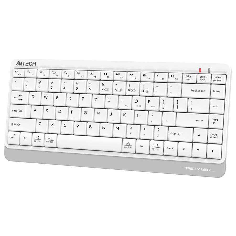 Tastatūra A4Tech Fstyler FBK11 White - foto 2