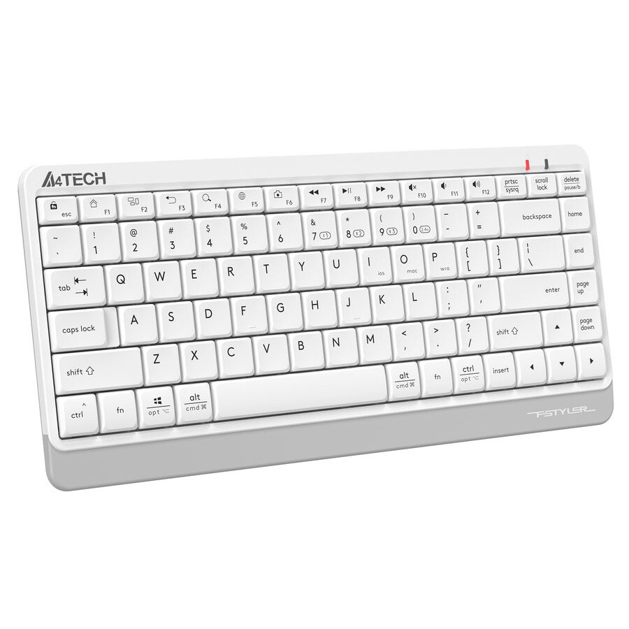 Tastatūra A4Tech Fstyler FBK11 White - foto 3