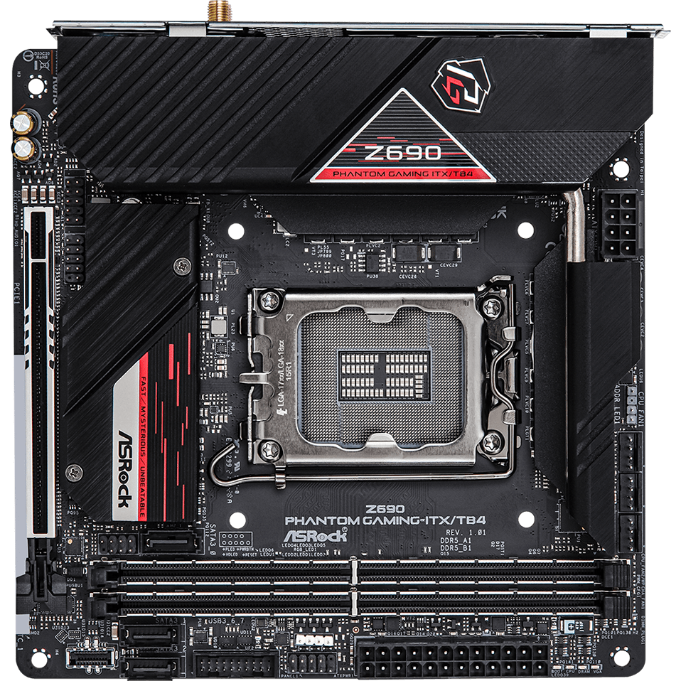 Carte mère ASRock Z690 Phantom Gaming-ITX/TB4