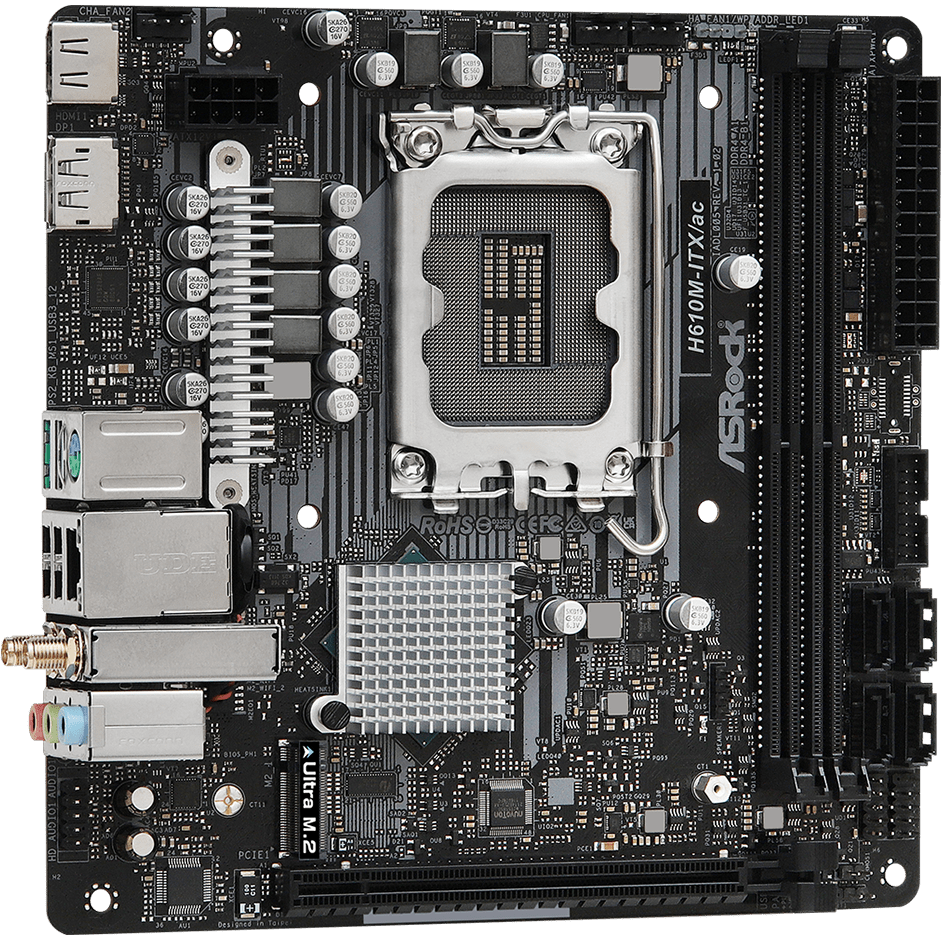 Carte mère ASRock H610M-ITX/AC - photo 3