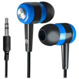 Austiņas Defender Basic-616 Black/Blue (63616)